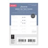 Filofax Pocket Minimal week on two pages 2026 diary 26-68290