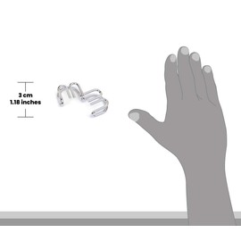 Logica Puzzles Art. Dubai Twins - Metal Brain Teaser - Difficulty 4/6 Extreme - Travellers Collection