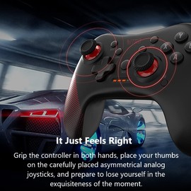Acer Nitro Wired Gaming Controller - Featuring Joystick, Directional Pad, Turbo Button, Action Buttons and LED Indicator Lights - Compatible with Windows and Android Devices
