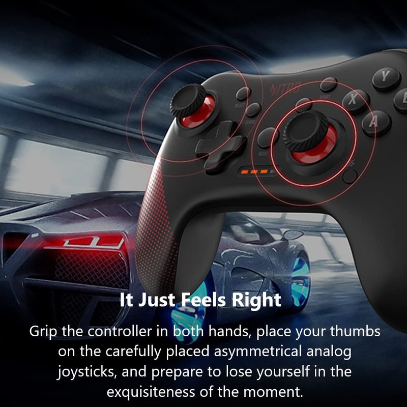 Acer Nitro Wired Gaming Controller - Featuring Joystick, Directional Pad,
