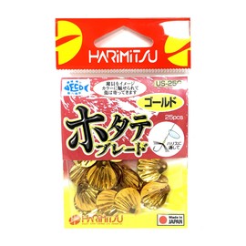 HARIMITSU Scallop Blade, Gold, US-25G