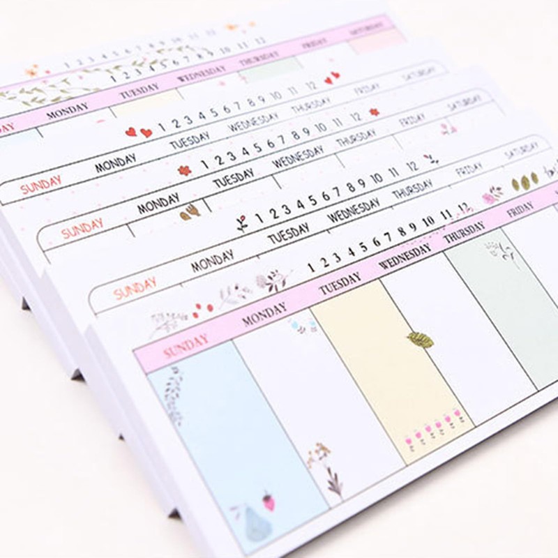 Thereisno Quality Weekly Planner Notebook Weekly Planning Pads Weekly Calendar