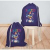 Turnbeutel Rucksack - Accessoire - Party Dino personalisiert I Party