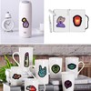 100Pcs Stickers for Water Bottles, Cool Neon Light Stickers for