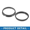 A ABSOPRO 4 pieces 67.1 to 74.1 mm wheel hubs