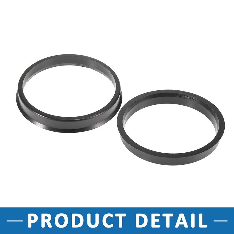 A ABSOPRO 4 pieces 67.1 to 74.1 mm wheel hubs