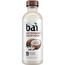 Bai Cocofusions Molokai Coconut, Antioxidant Infused Beverage, 18 Fl. Oz. Bottles (Pack of 12)