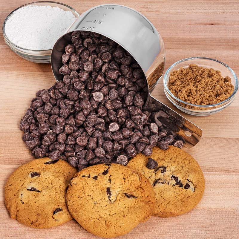 Hudson Essentials Stainless Steel Measuring Cups and Spoons Set (1