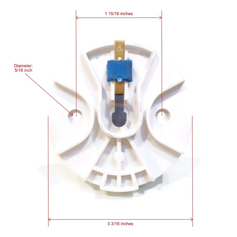 The ROP Shop Distributor Cap and Rotor Kit, Brass, for