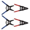 4pcs Mini Snap Ring Plier Set Universal Metal Spring Loaded