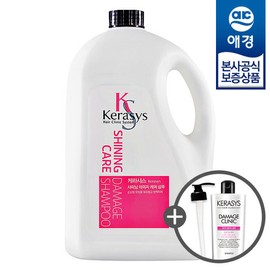 Kerasis [Aekyung] Kerasis Shining Shampoo/Conditioner 4L (Select 1) + Free Exclusive Pump - Shining Damage Care Shampoo 4L + Free Pump / [애경]케라시스 샤이닝 샴푸/린스 4L 택1 +전용펌프 증정 - 샤이닝 데미지케어 샴푸 4L +증정펌프