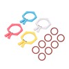 4Pcs Sublimation Tumbler Pinch ABS Sublimation Tumbler Clamp Holder Grip