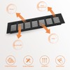 4 pieces ventilation grille, rectangular, ventilation grille, door, ventilation grille,