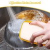 INSPUTOL Washing Up Sponge, Double-Sided Cleaning Pads, Multi-Purpose Scrubbers for