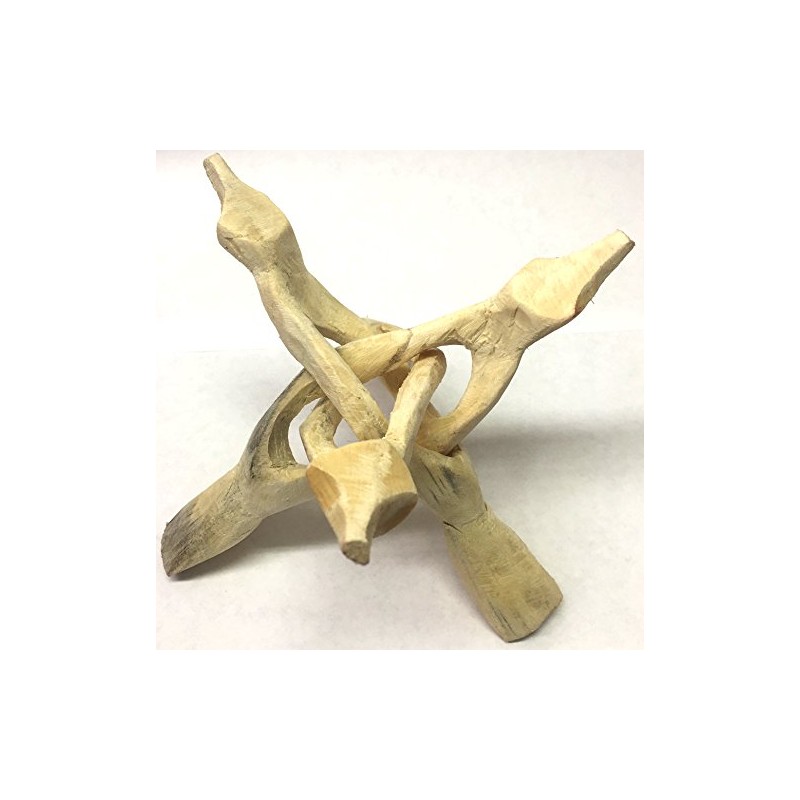 Abalone Shell or Crystal Ball Stand Tripod 6" by New