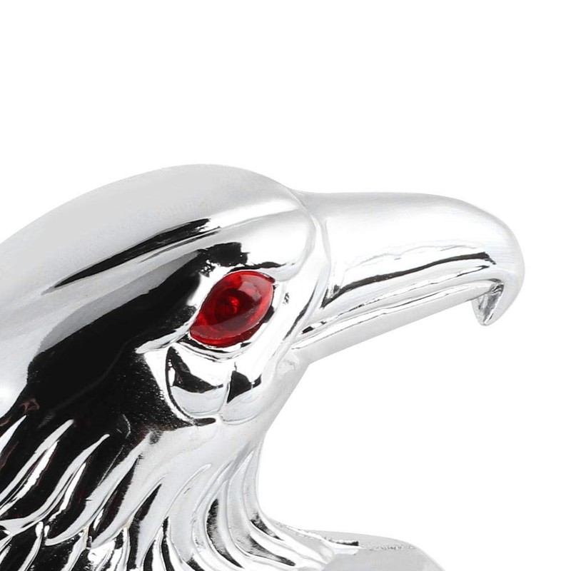 Aramox Ornament, Universal Motorcycle Front Mudguard Decoration Eagle Head Statue