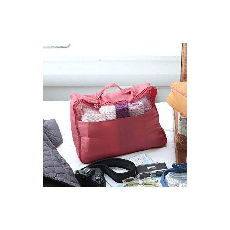 Dulton Feather Light Travel Organizer Red Medium FEATHER-LIGHT TRAVEL ORGANIZERS