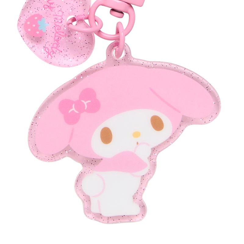 Sanrio Mascot Key Ring Hanger with My Melody Keychain Strap