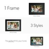 Brookstone PhotoShare Smart Digital Picture Frame, WiFi, HD, Family Photo