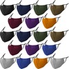 18 Pack Reusable Cloth Face Masks Washable Cotton Face Mask