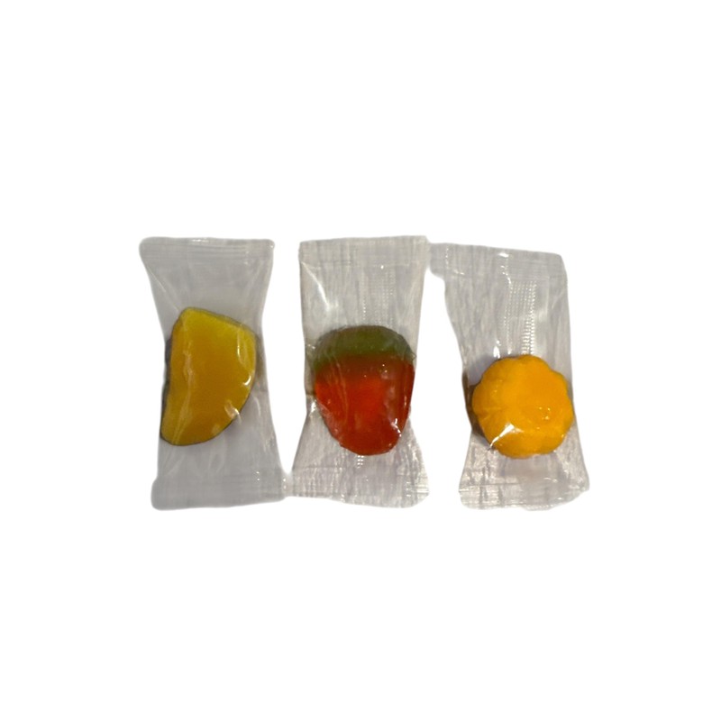Nutty Fruity Peel'd Tangerine, Strawberry, & Mango Peelable Gummies- Individual