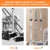 GARTOL Internal Snap Star Clip Slot Garden Broom Broom Holder