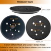 6 Inch 6 Hole Replacement Sander Pad for Ridgid R2611