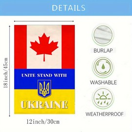 DMERBYL Canada Indigenous Garden Flag 12x18 Inch Double Sided Printing for Canadian Native Outdoor Decorations-607