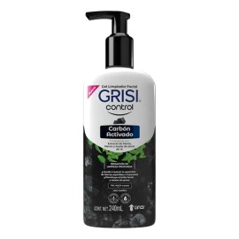 Gel Limpiador Facial Grisi Control Carbón Activado 240ml                                                                                              