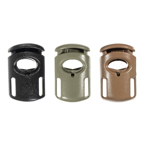 Paracord Planet Ellipse Toaster Spring Cord Locks (14mm x 27mm)