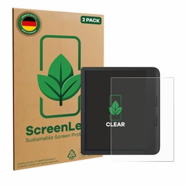 ScreenLeaf Pack of 2 Screen Protectors for Tolino Vision Color 2024 [Sustainable Screen Protector, Film, Transparent, Scratch-Resistant]