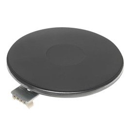 VIOKS Hob 180 mm 1500 W Replacement for EGO 12.18453.002 Ground Hob with Overfall Rim for Universal Cookers KKS EH EK EKM EM