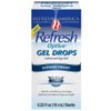 Refresh Optive Gel Drops - 0.33 oz, Pack of 6