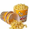 Novelty Place Retro Style Plastic Popcorn Containers for Movie Night