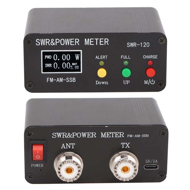 SWR 120 Standing Wave Meter Short Wave 1.8MHz‑50MHz 120W Digital