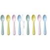 IKEA KALAS 8 no of Spoon, mixed colors, Plastic