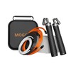 Weighted Jump Rope for Men Women -Interchangeable 1/5lb 1/4lb 1/2lb