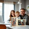 Epecfan Double Picture Frame 5x7 Vertical and Horizontal Hinged Picture