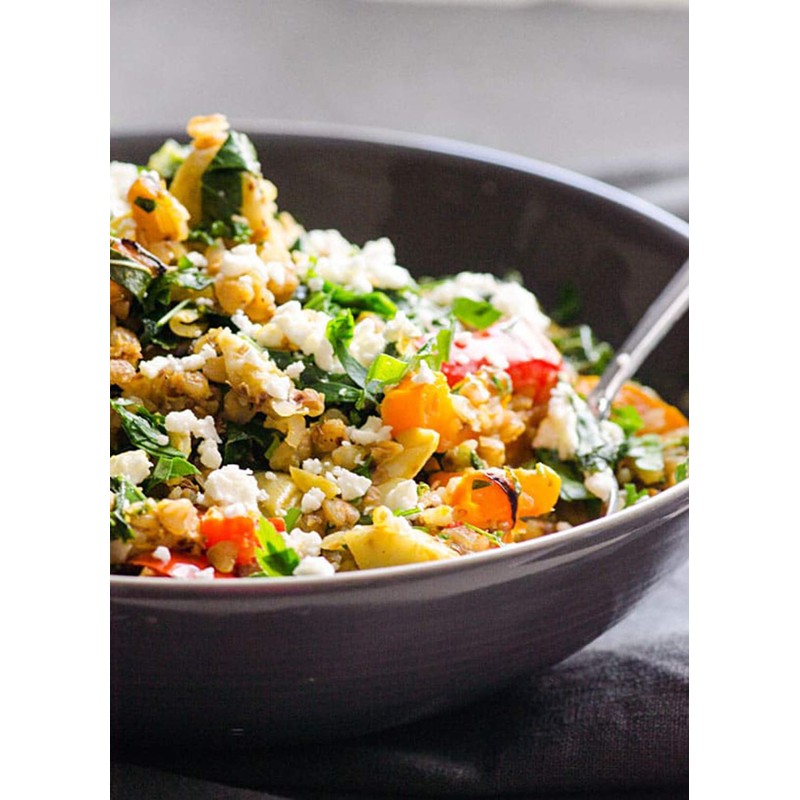 Organic Buckwheat Kasha -Toasted-Non-GMO, Vegan, Bulk Hulled (2LB)