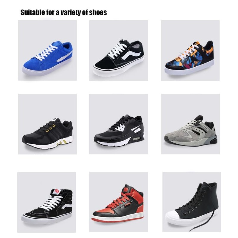 Handshop Flat Shoelaces 5/16" - Shoe Laces Replacements For Sneakers