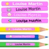 50 Customisable Mini Sticky Labels for Labelling Objects, Pens, Pencils,