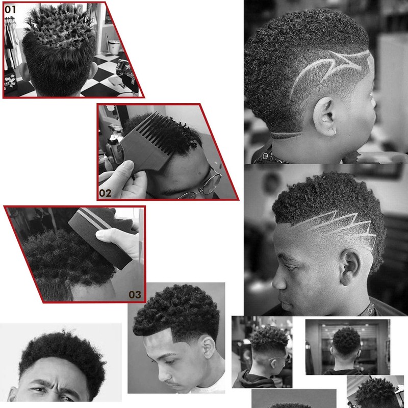 3 Pcs Hair Sponge for Curls and Dreads Afros Sponge