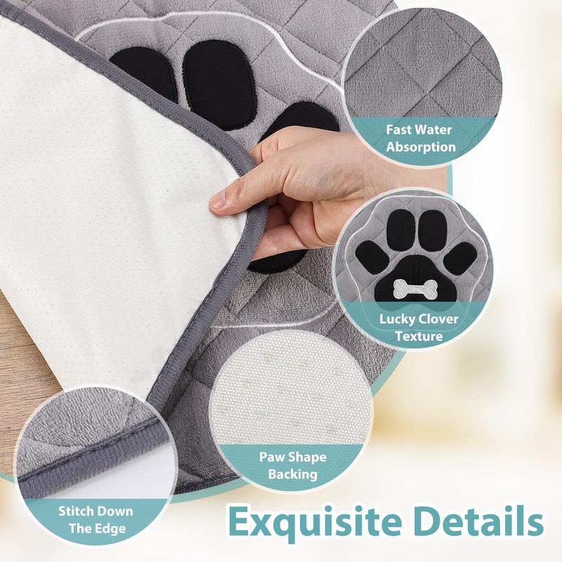 Reusable Pee Pad for Dogs 18"x24", Washable Dog Pee Pad