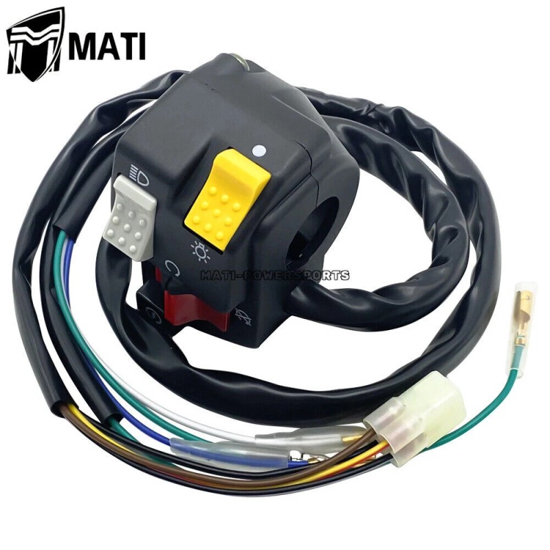 M MATI Handlebar Kill Switch Start Stop Headlight for Honda