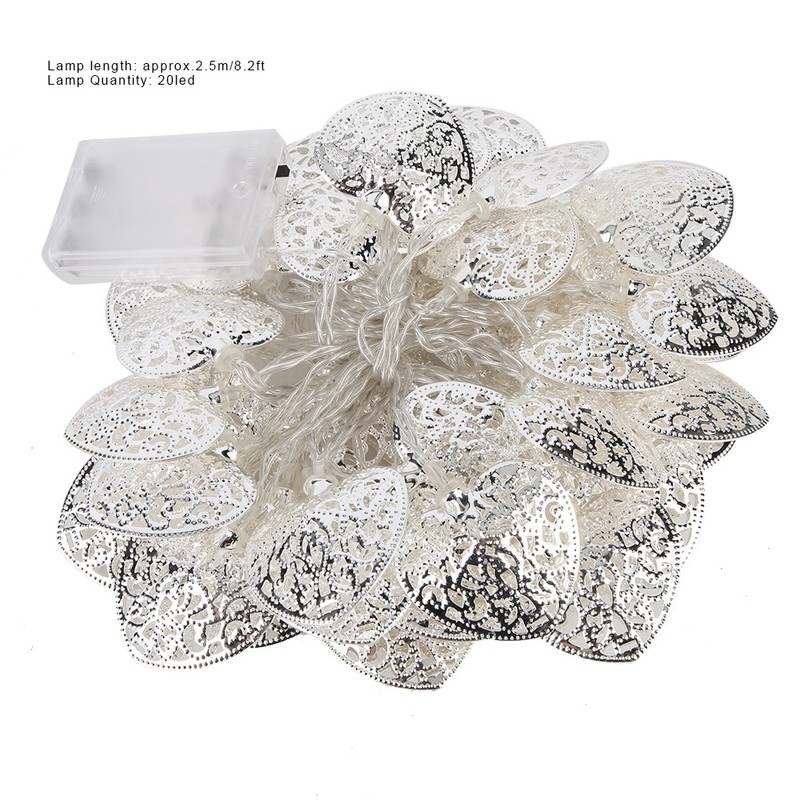 2.5m 20Led String Light Love Heart Shape Christmas Holiday Party