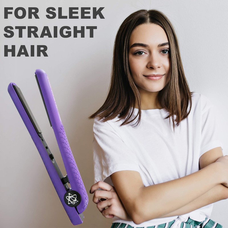 Evalectric Classic Styler Ceramic Flat Iron - 1.25" Ceramic Flat
