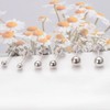 Yoursfs Women's Earrings, 3 Pair Set, Simple, 925 Silver, Popular