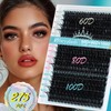 Obeyalash Fluffy Lash Clusters 60D 80D 100D suit