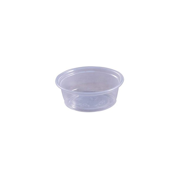 EPC150 Empress Plastic Portion Cup 1.5oz Clear 50/50, 2500 per case