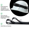 Shappy Firefighter Helmet Band Rubber Fire Helmet Band with Hole